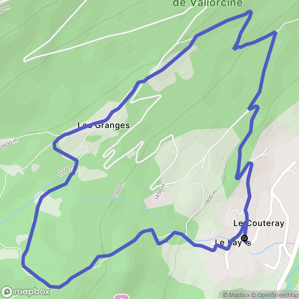 Vallorcine: routekaart voor buitenactiviteiten - France