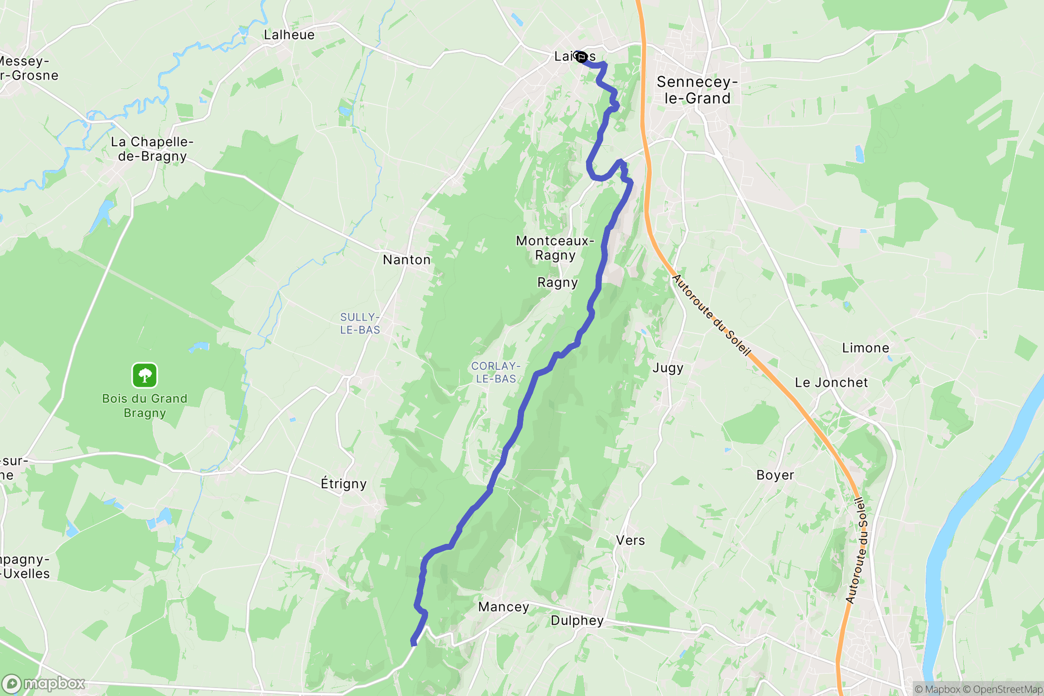 Laives: routekaart voor buitenactiviteiten - France