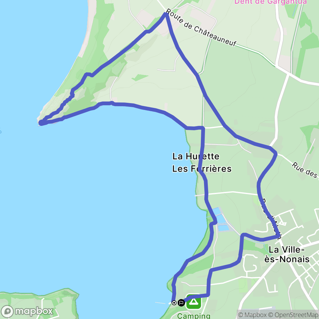La Ville-ès-Nonais: routekaart voor buitenactiviteiten - France