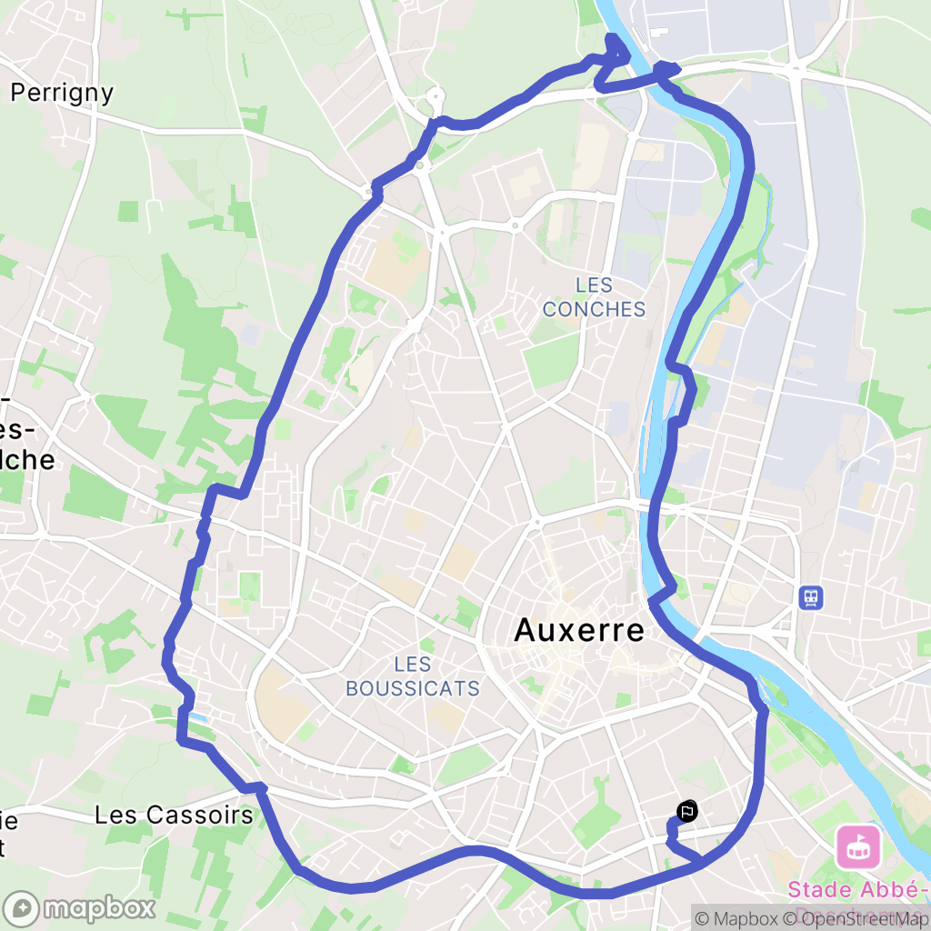 Auxerre: routekaart voor buitenactiviteiten - France