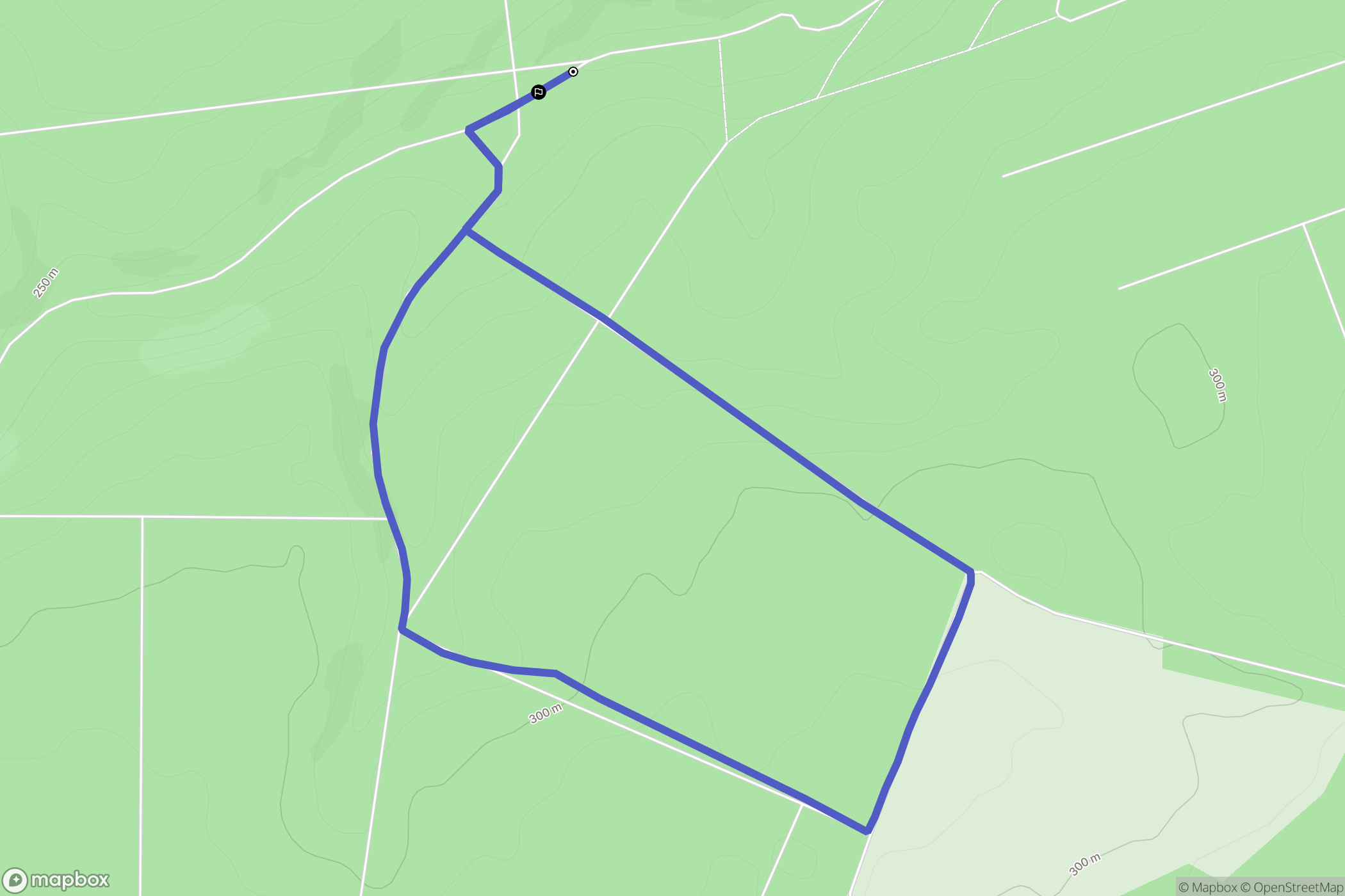 Ville-sous-la-Ferté : carte du parcours de randonnée - France