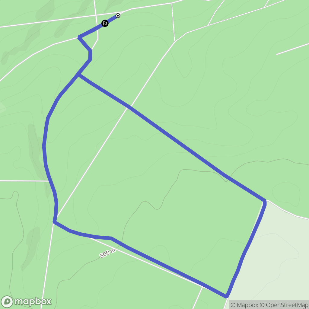 Ville-sous-la-Ferté : carte du parcours de randonnée - France