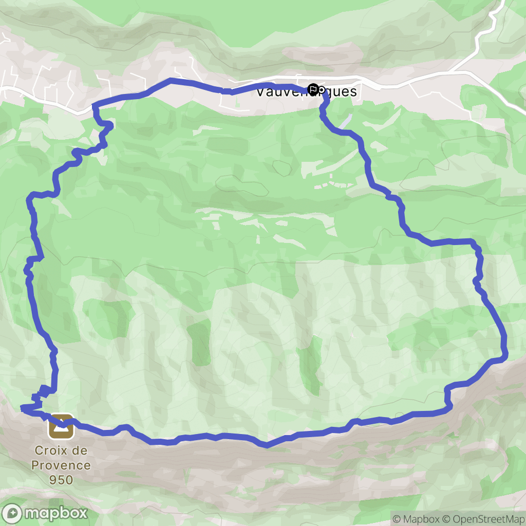 Vauvenargues: routekaart voor buitenactiviteiten - France