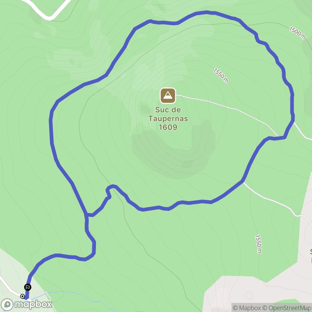 Le Béage: routekaart voor buitenactiviteiten - France