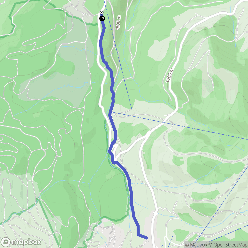 Crest-Voland: routekaart voor buitenactiviteiten - France