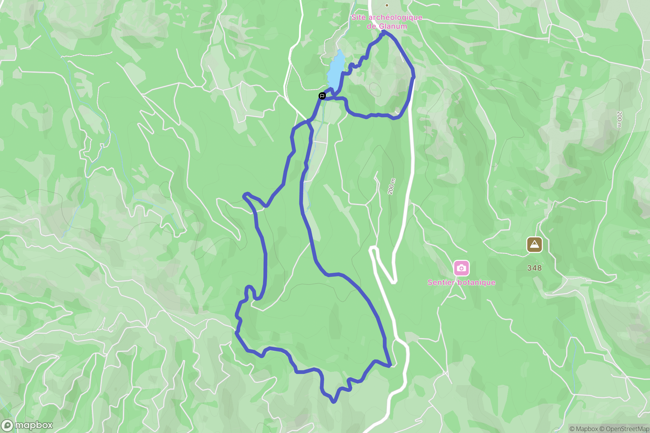 Saint Rémy de Provence: routekaart voor buitenactiviteiten - France