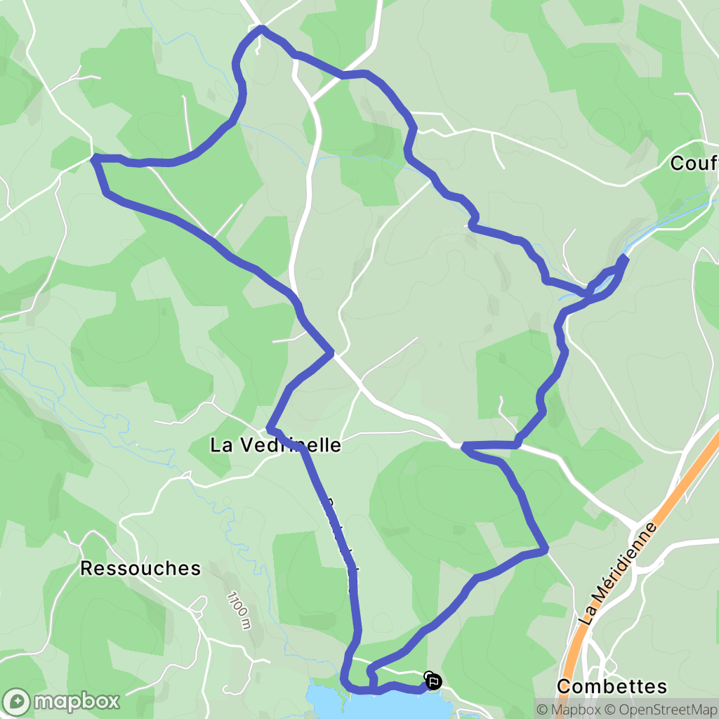 Le Buisson: routekaart voor buitenactiviteiten - France