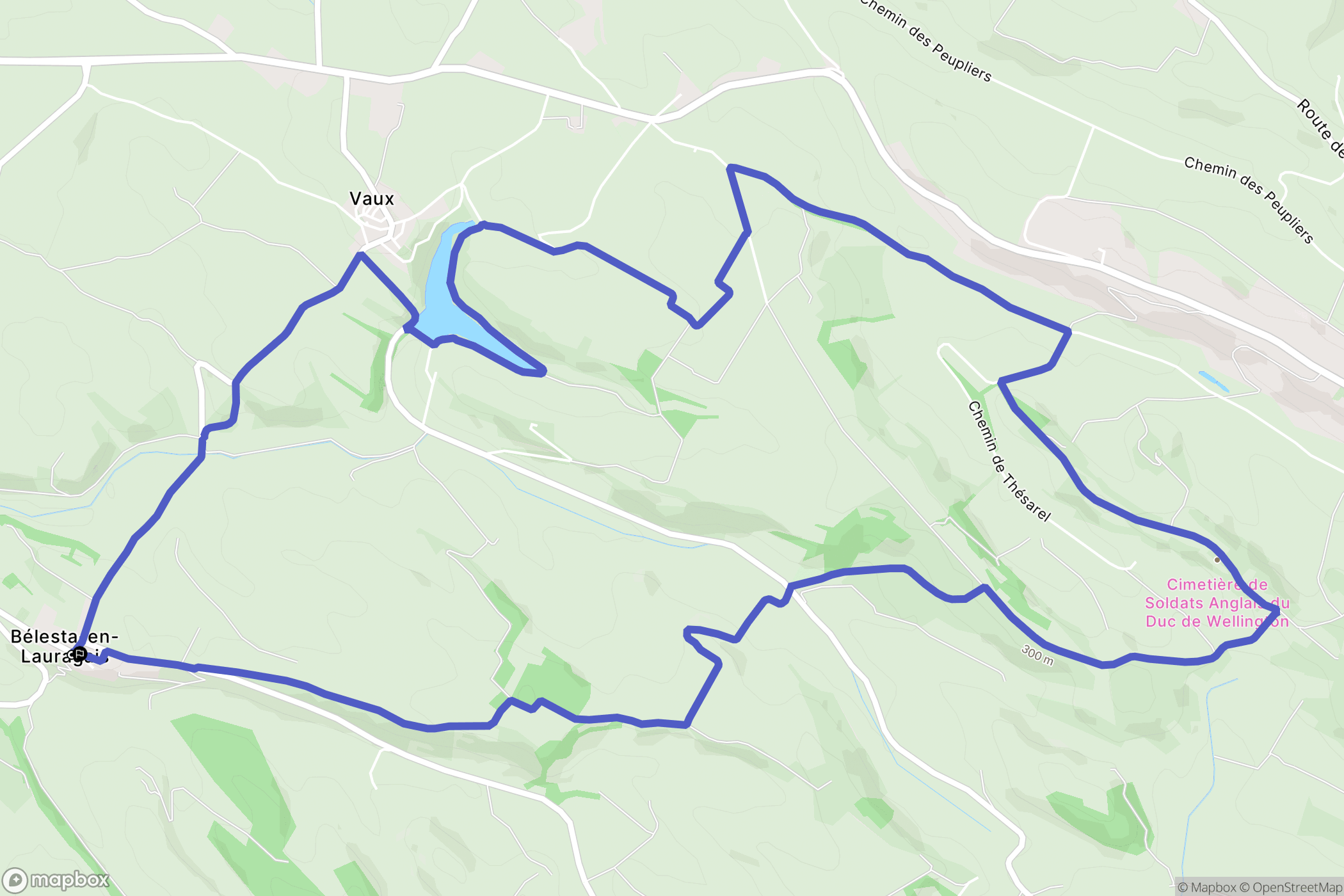Bélesta-en-Lauragais: routekaart voor buitenactiviteiten - France