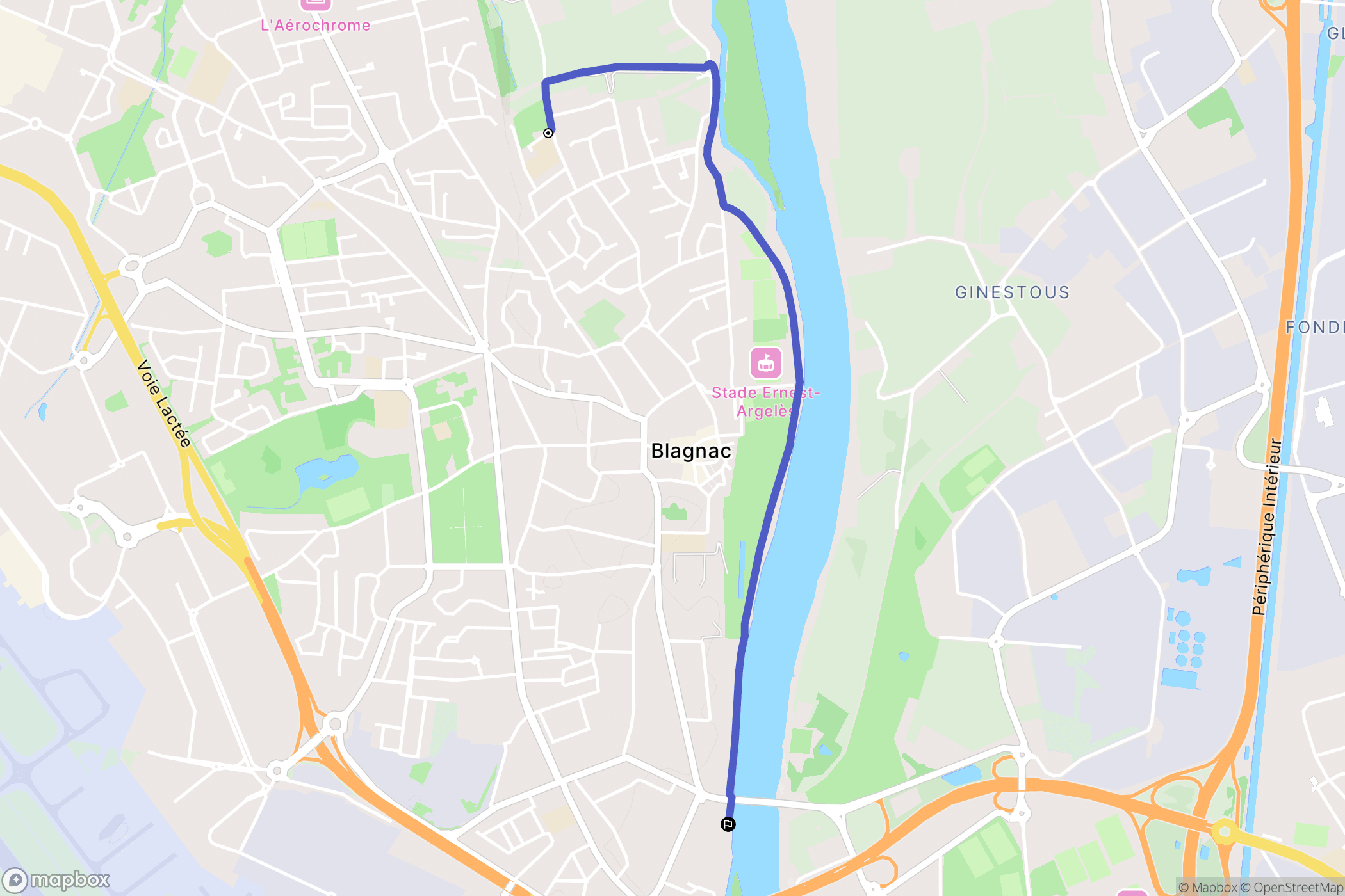 Blagnac: routekaart voor buitenactiviteiten - France