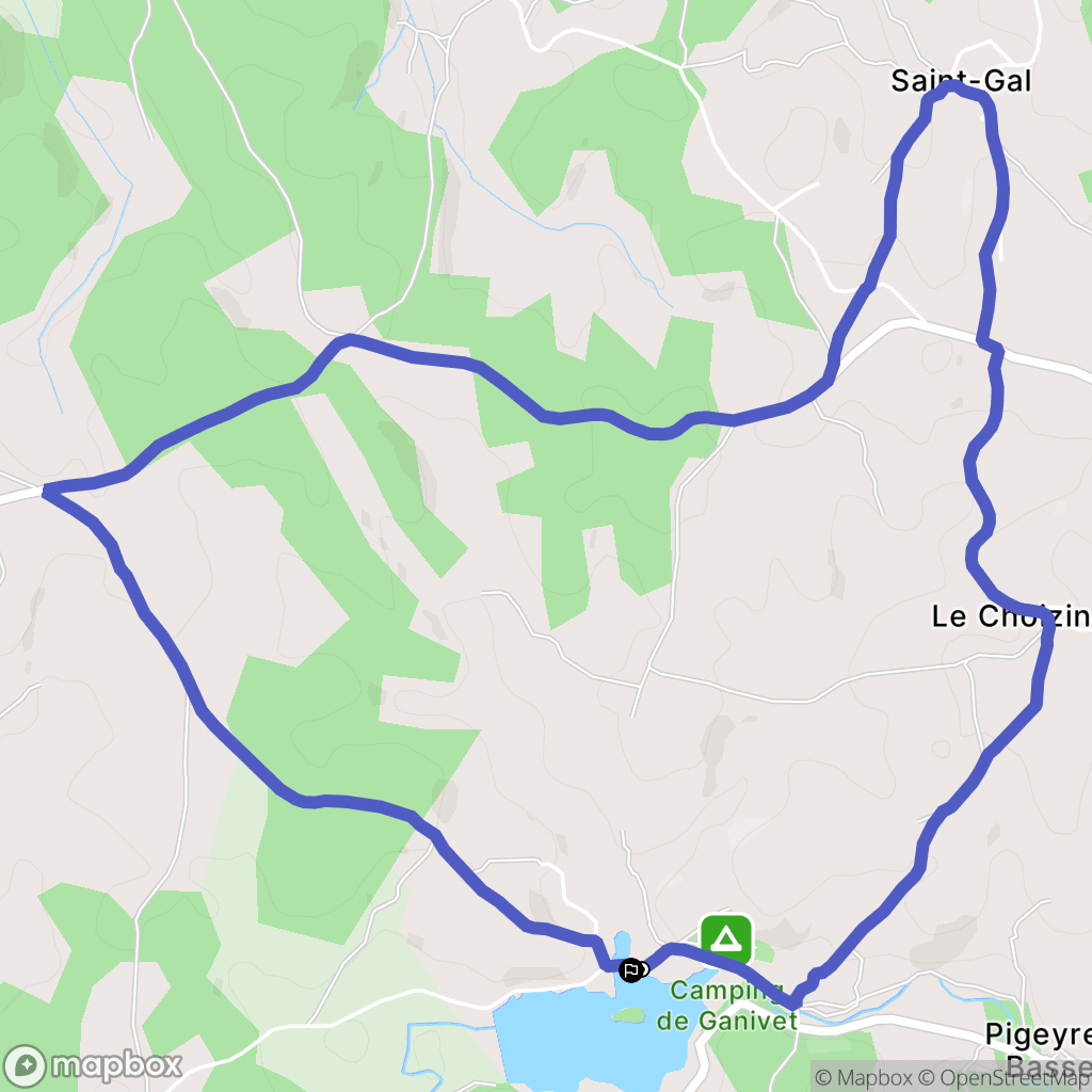 Lachamp-Ribennes: routekaart voor buitenactiviteiten - France