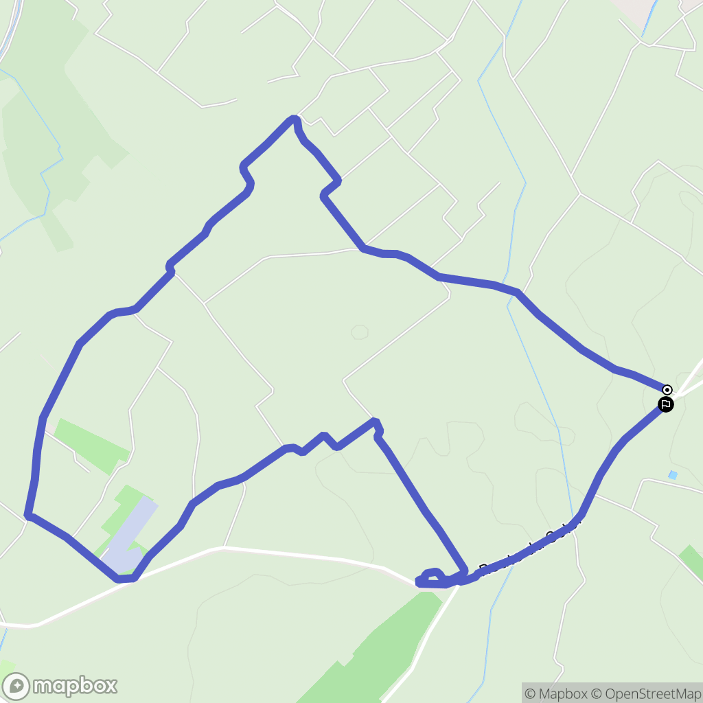 Ponteilla : carte du parcours de randonnée - France