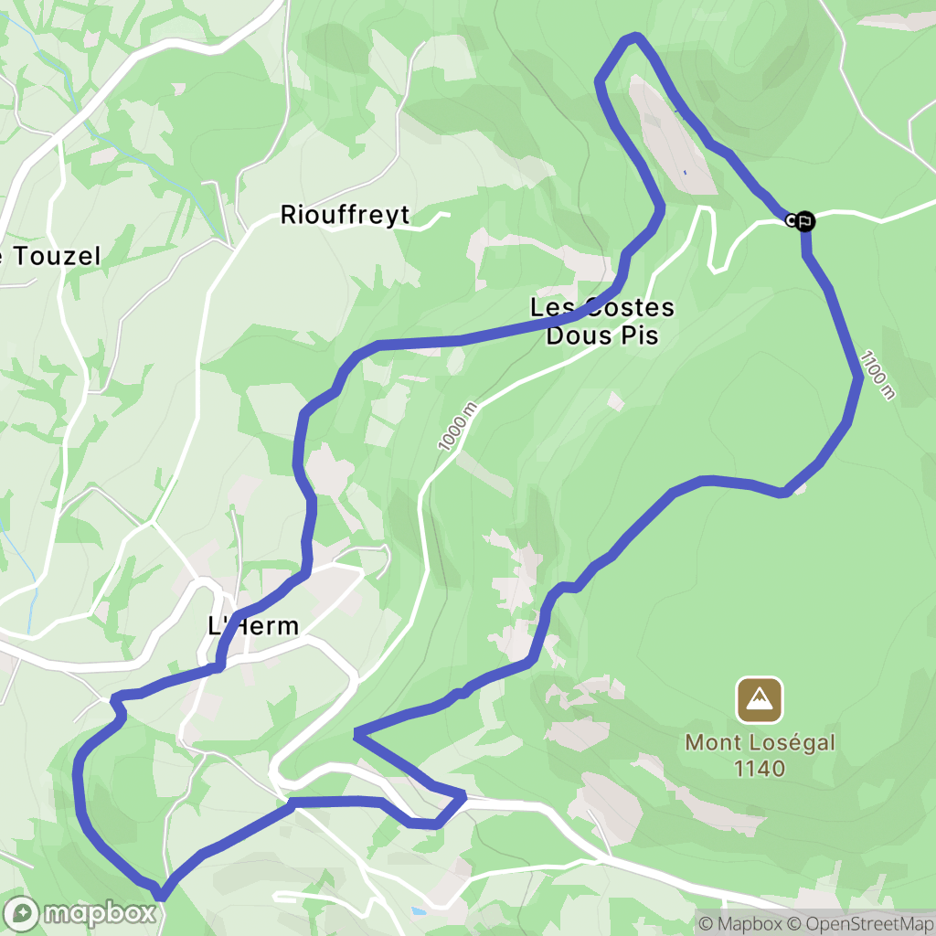 Le Pertuis: routekaart voor buitenactiviteiten - France