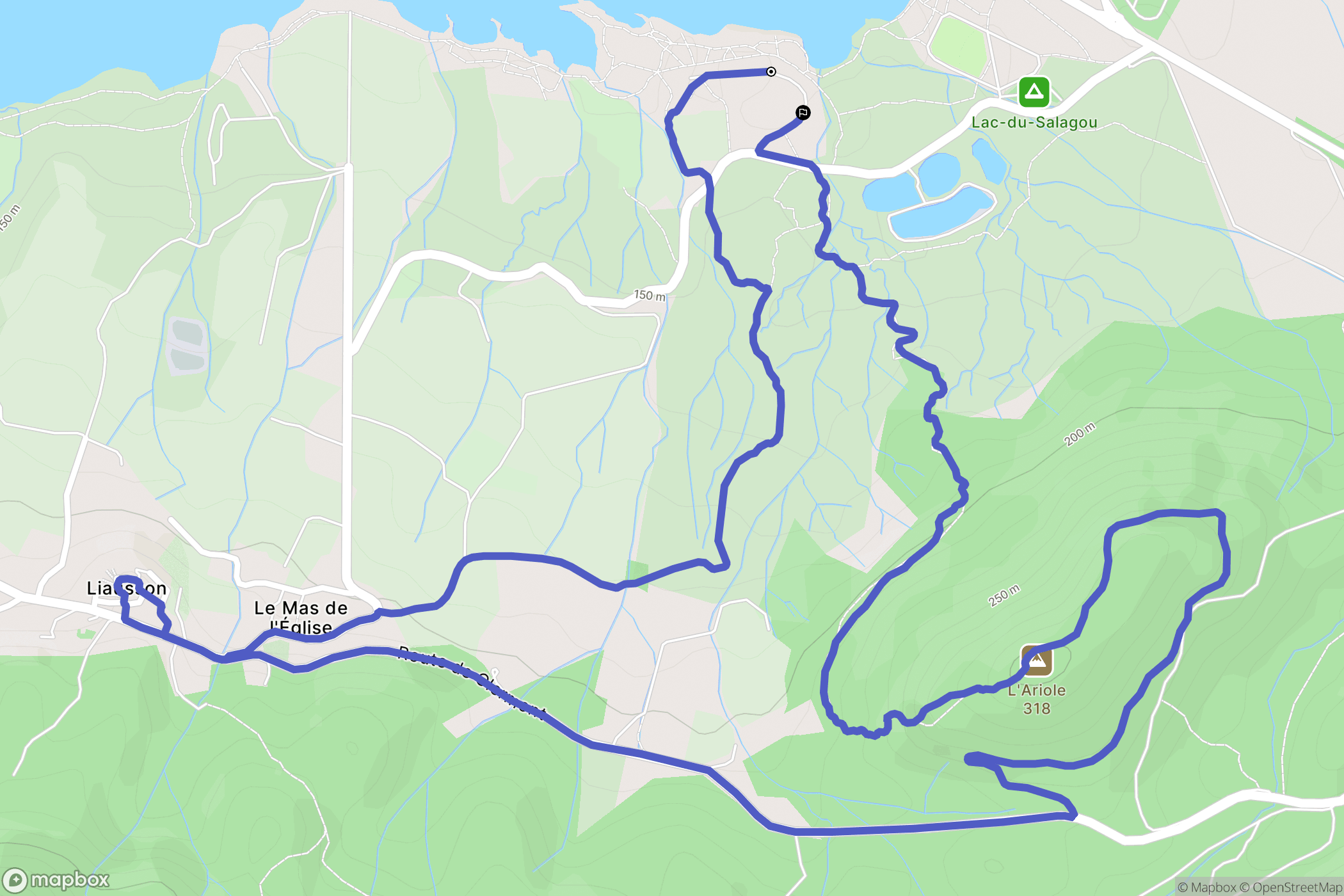 Clermont-l'Hérault: routekaart voor buitenactiviteiten - France