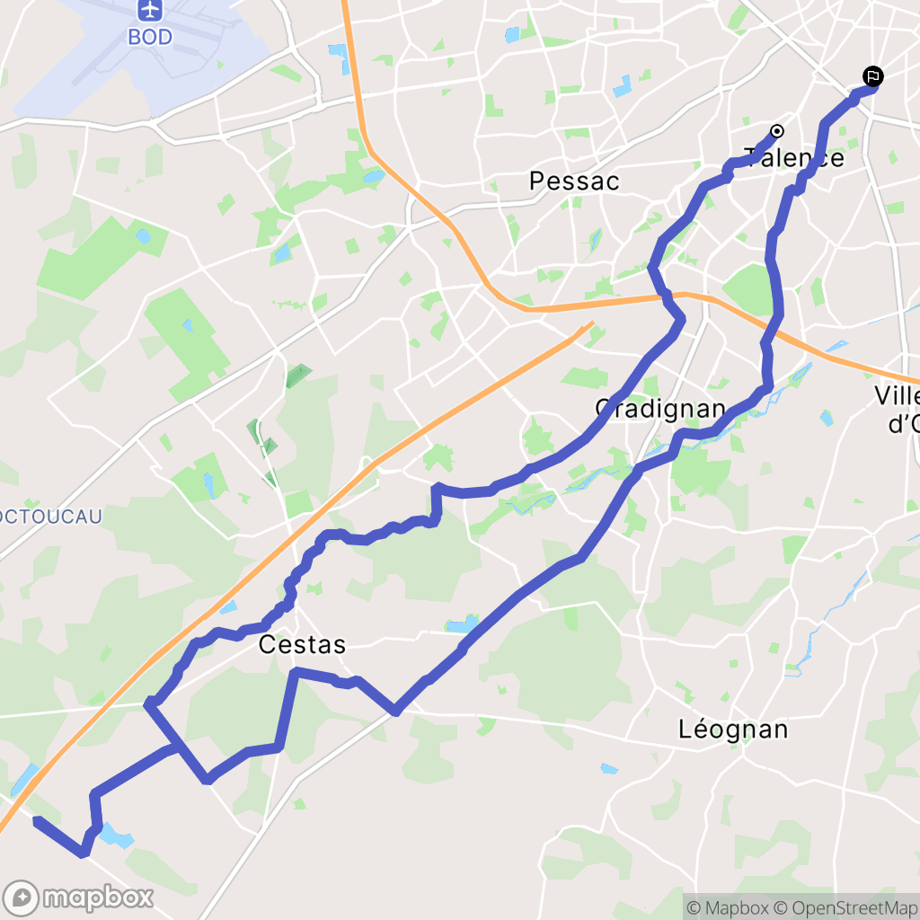 Talence: routekaart voor buitenactiviteiten - France