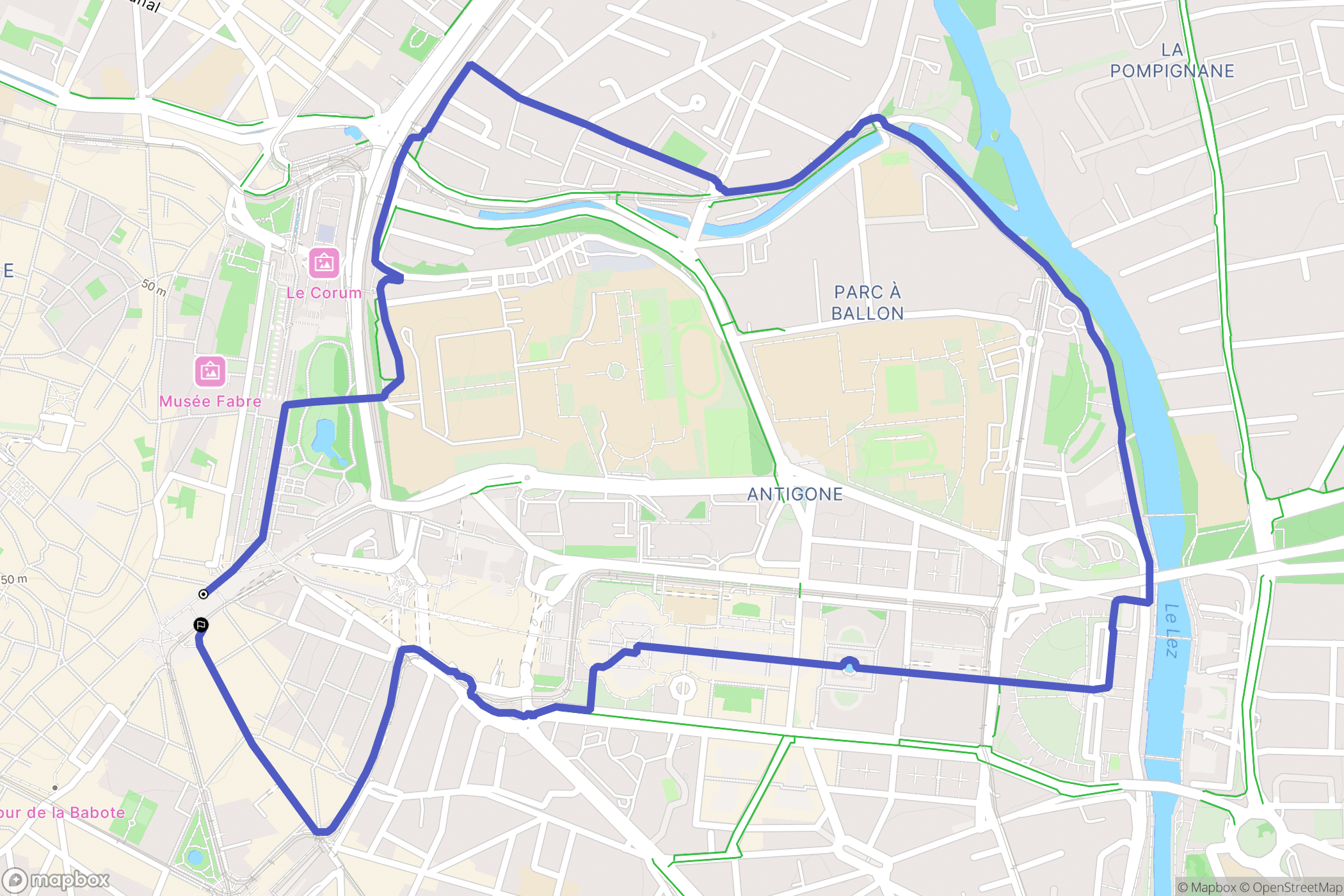 Montpellier: routekaart voor buitenactiviteiten - France