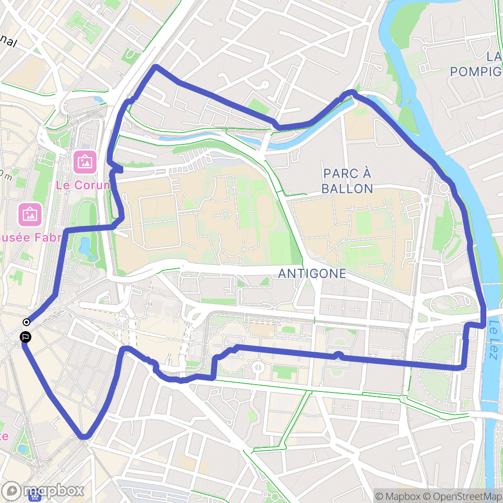 Montpellier: routekaart voor buitenactiviteiten - France