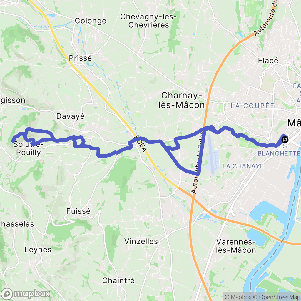 Mâcon: routekaart voor buitenactiviteiten - France