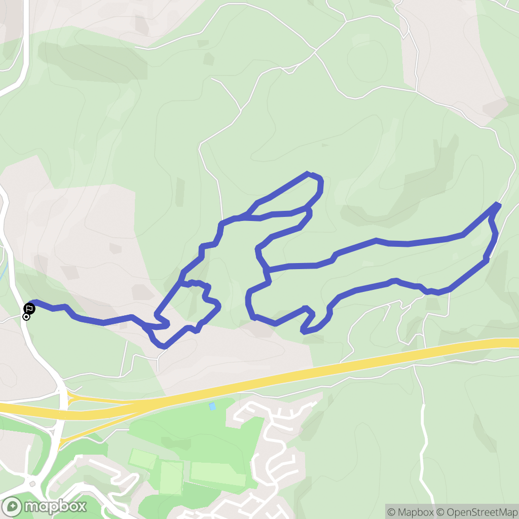 Sausset-les-Pins : carte du parcours de randonnée - France