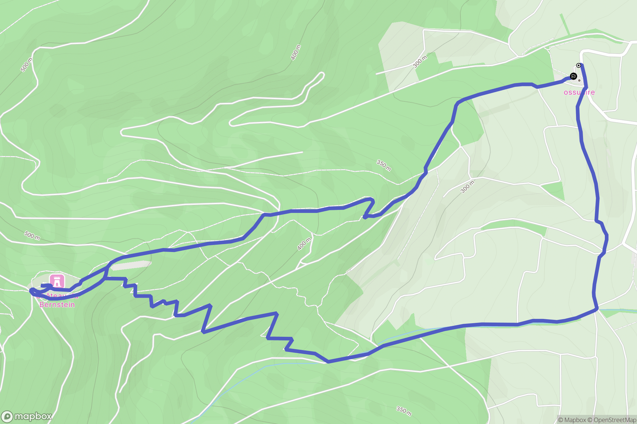 Dambach-la-ville: routekaart voor buitenactiviteiten - France