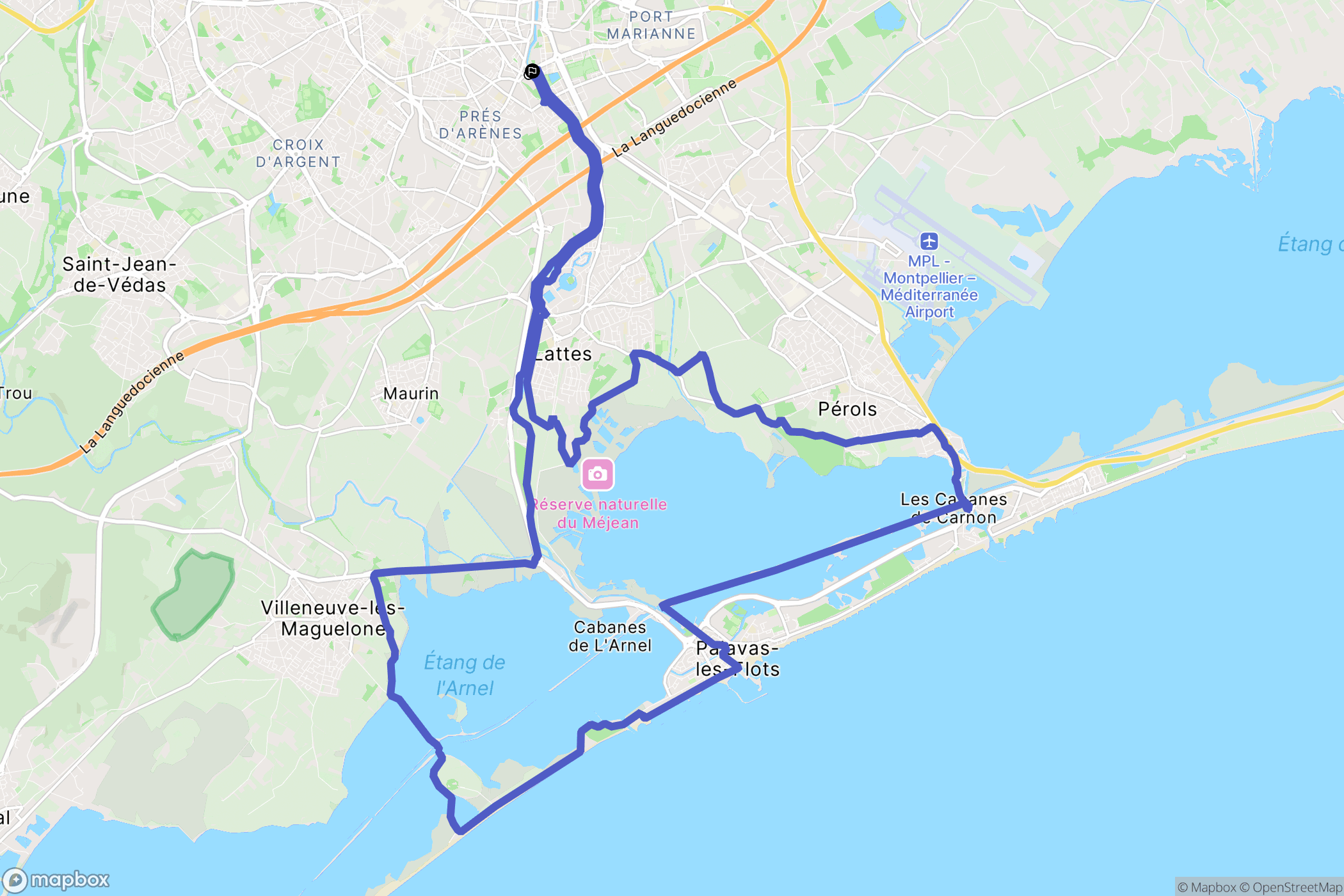 Montpellier: routekaart voor buitenactiviteiten - France