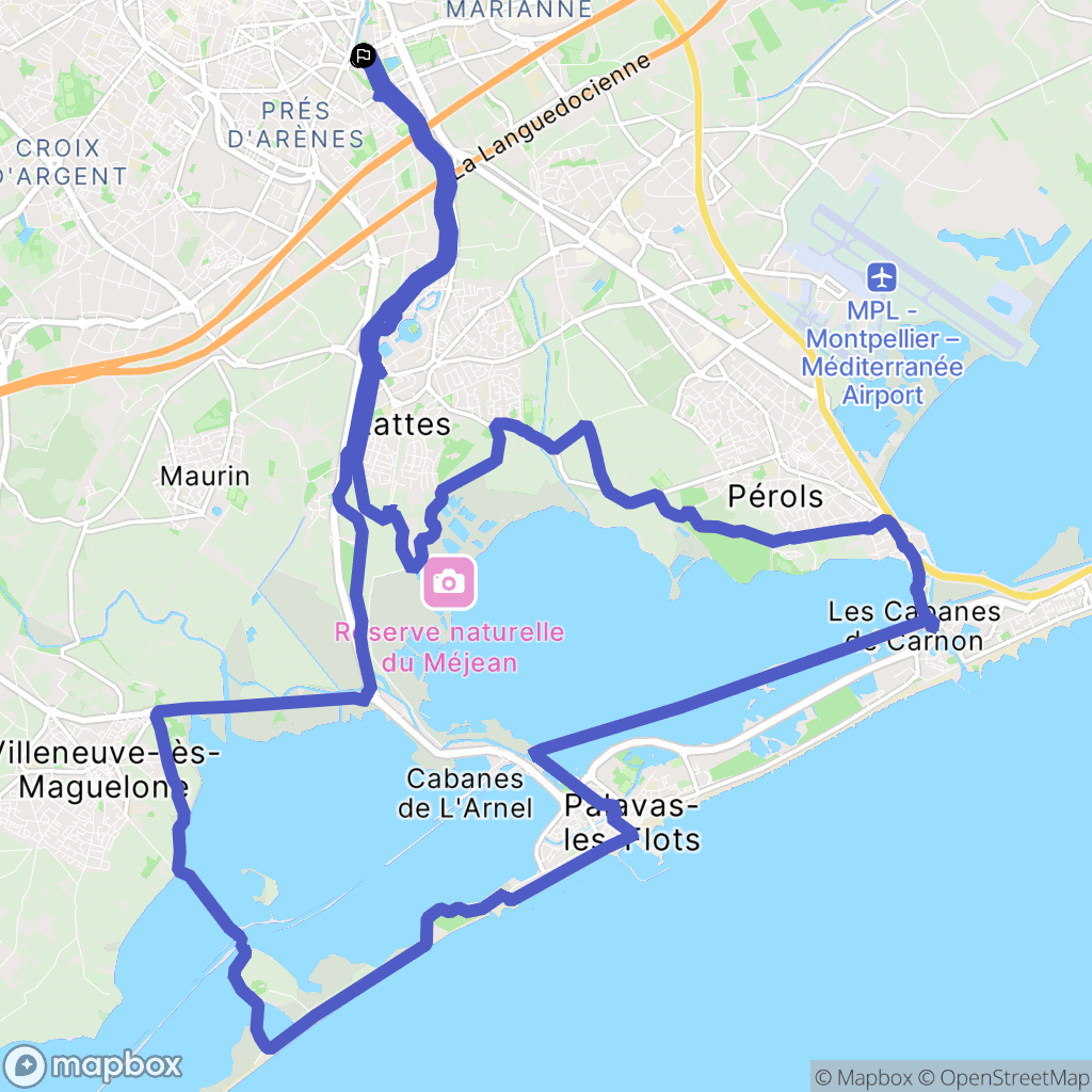 Montpellier: routekaart voor buitenactiviteiten - France