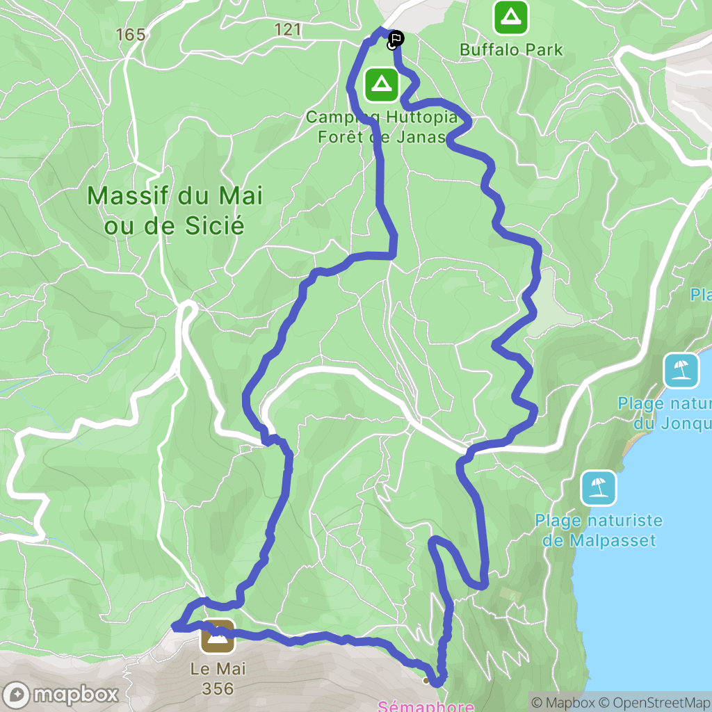 La Seyne-sur-Mer: routekaart voor buitenactiviteiten - France