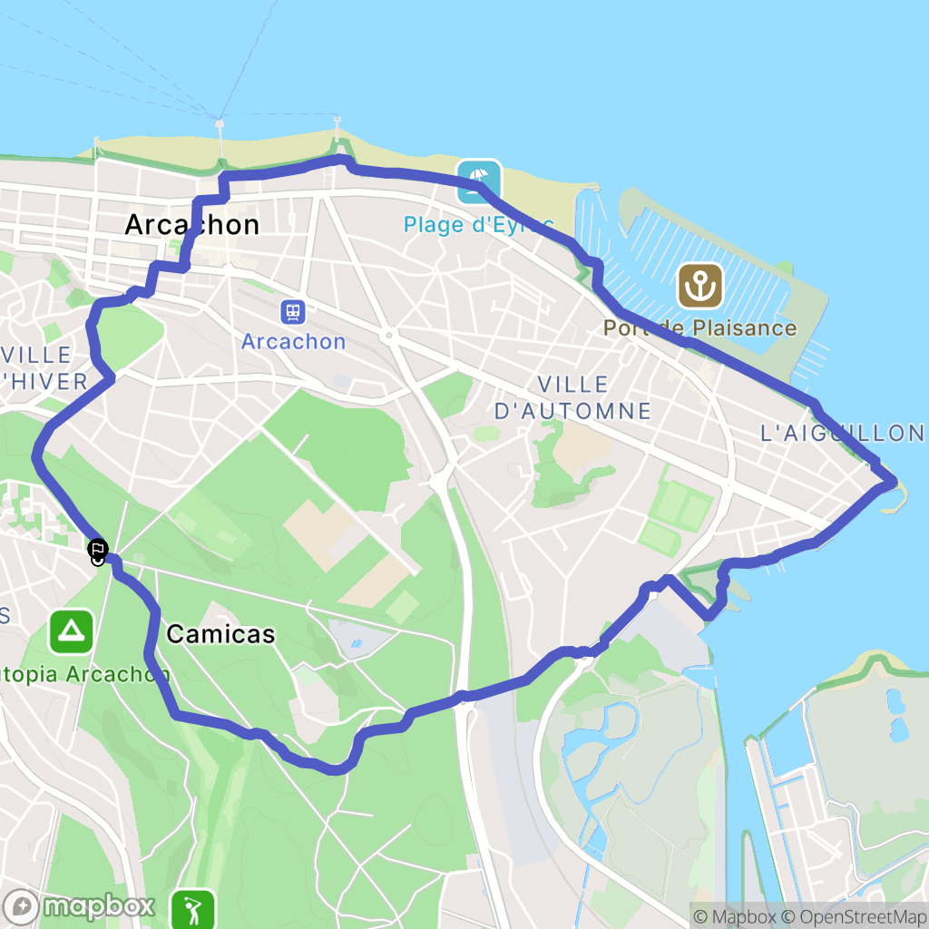 Arcachon: routekaart voor buitenactiviteiten - France