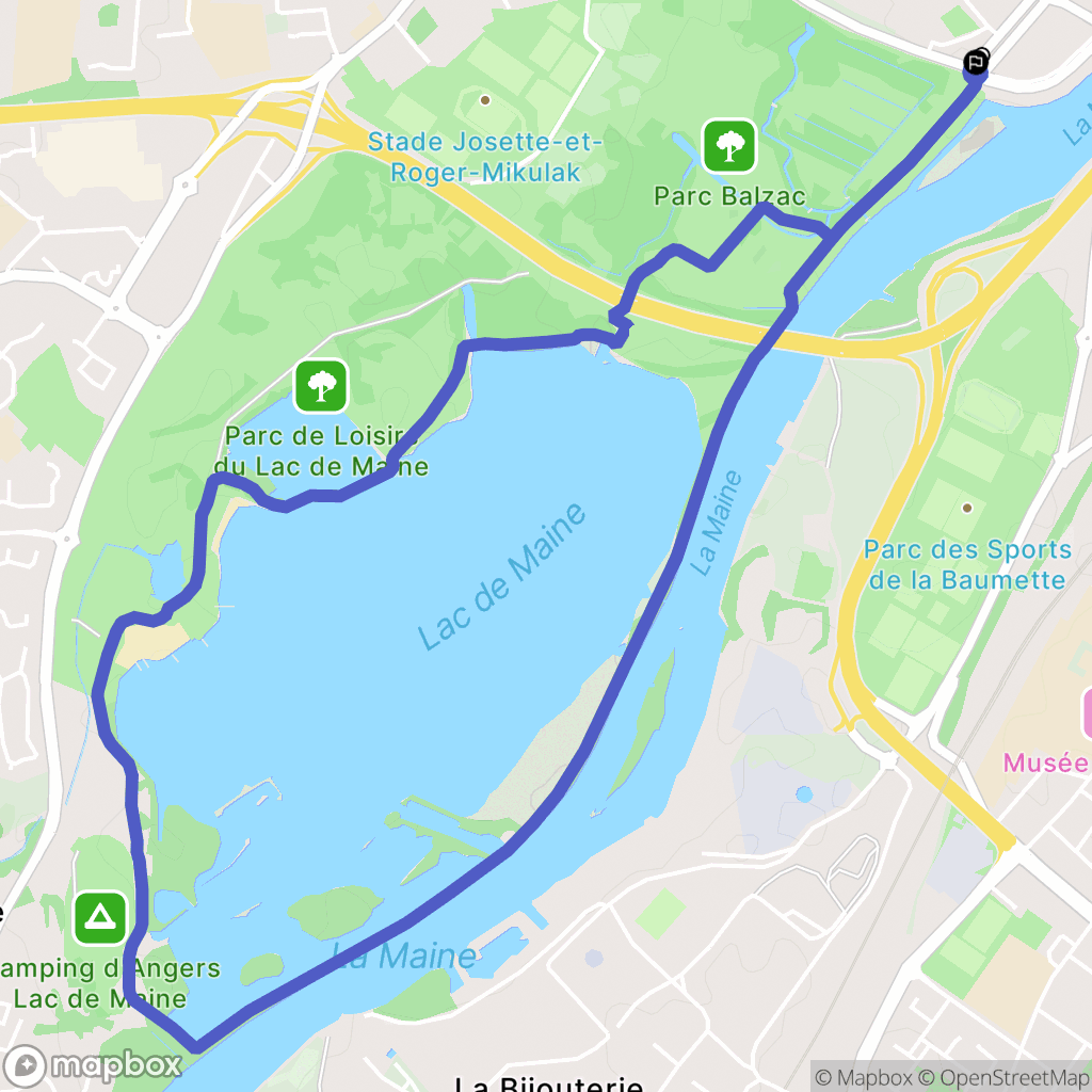 Angers: routekaart voor buitenactiviteiten - France