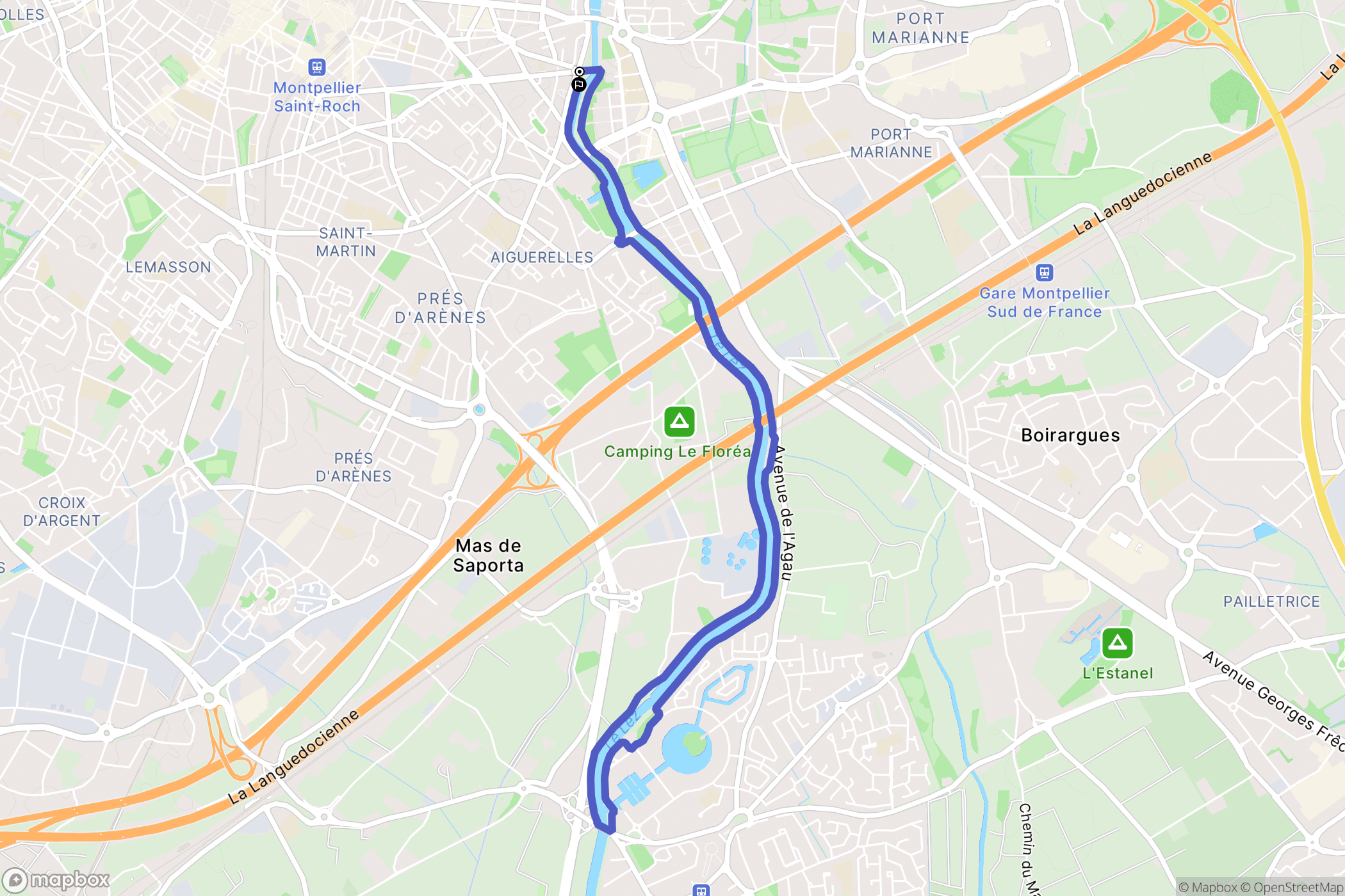 Montpellier: routekaart voor buitenactiviteiten - France