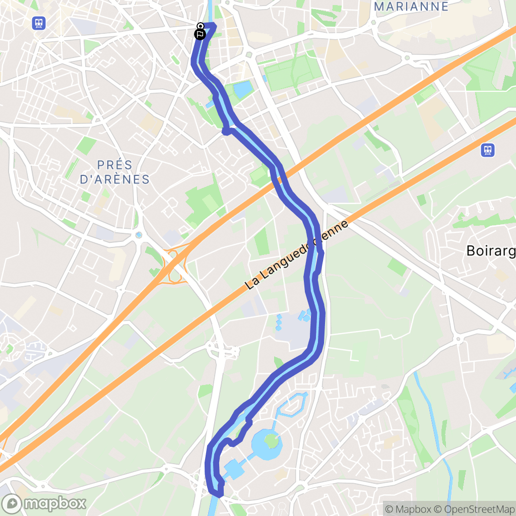 Montpellier: routekaart voor buitenactiviteiten - France