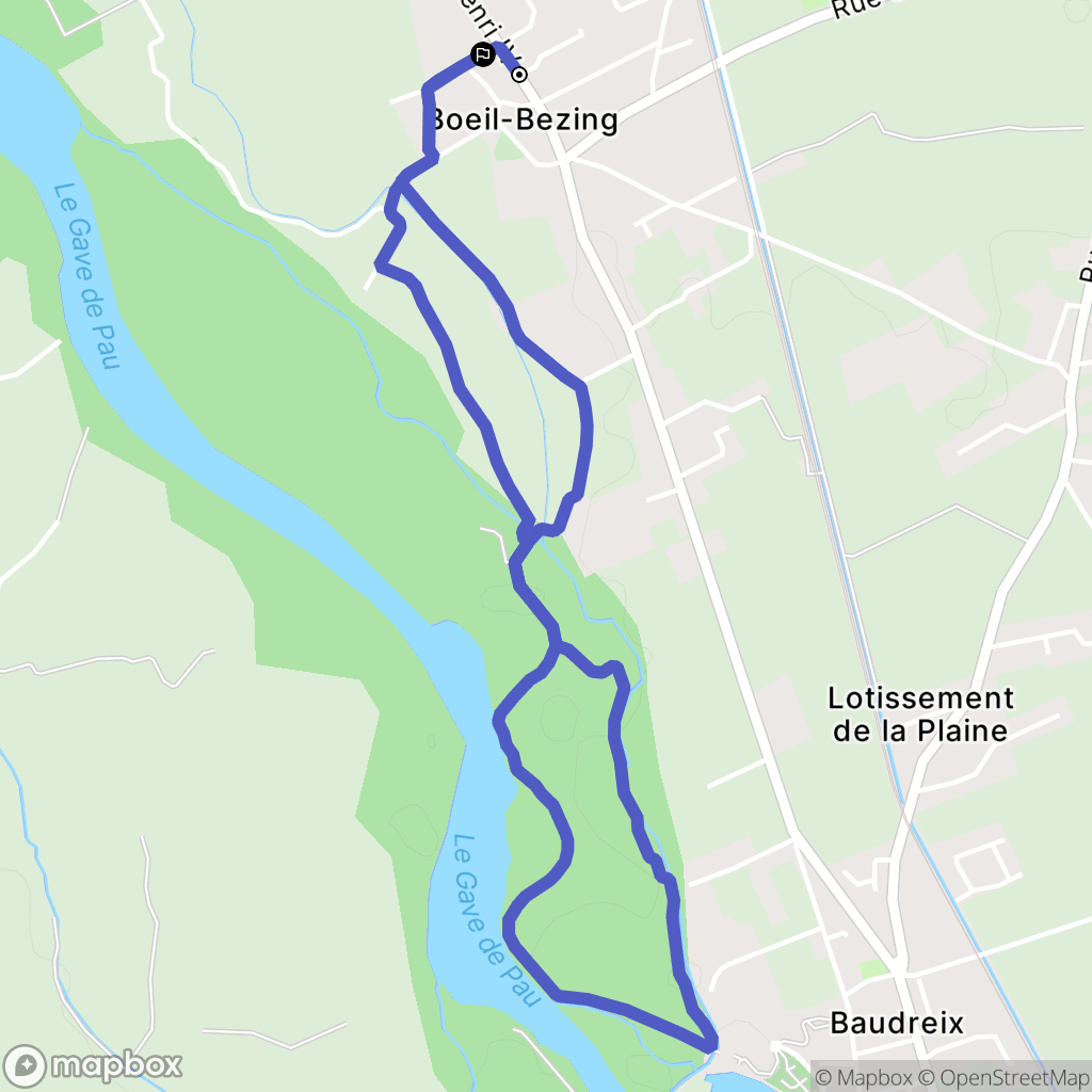 Boeil-Bezing: routekaart voor buitenactiviteiten - France