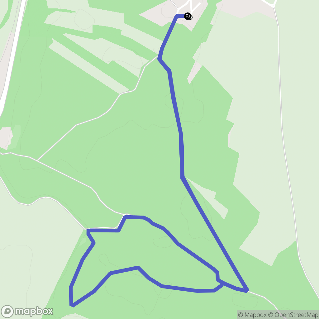 Garnay : carte du parcours de randonnée - France
