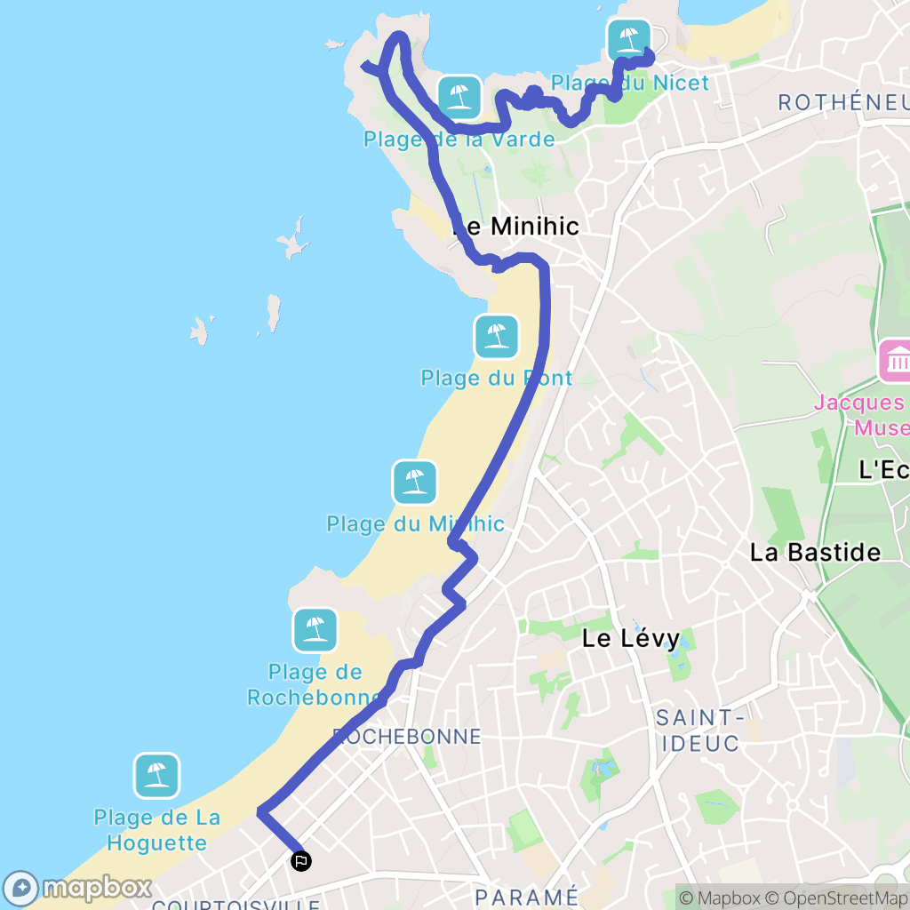 Saint-Malo: routekaart voor buitenactiviteiten - France