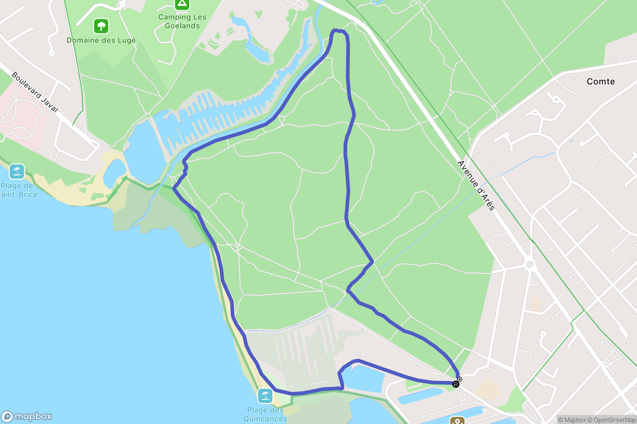 Andernos-les-Bains: routekaart voor buitenactiviteiten - France