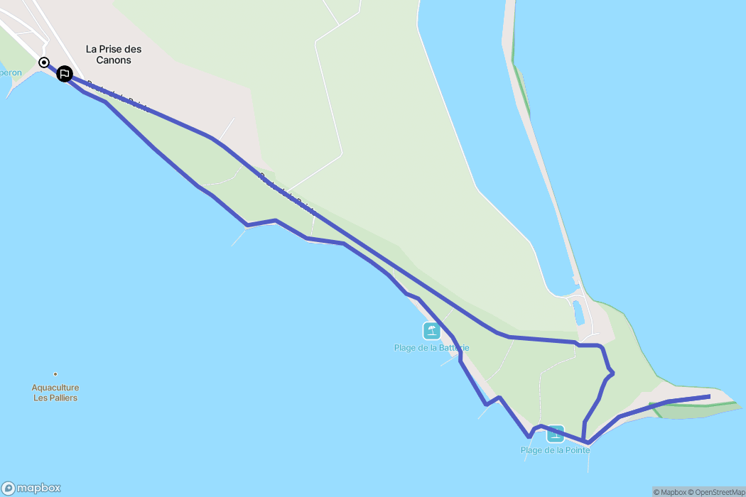 L'Aiguillon-la-Presqu'île: routekaart voor buitenactiviteiten - France