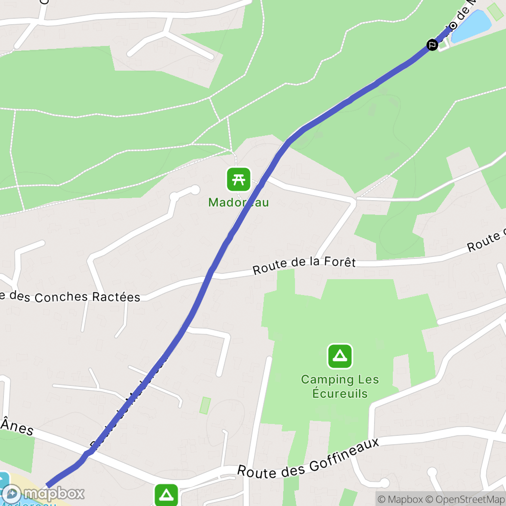 Jard-sur-Mer : carte du parcours de randonnée - France