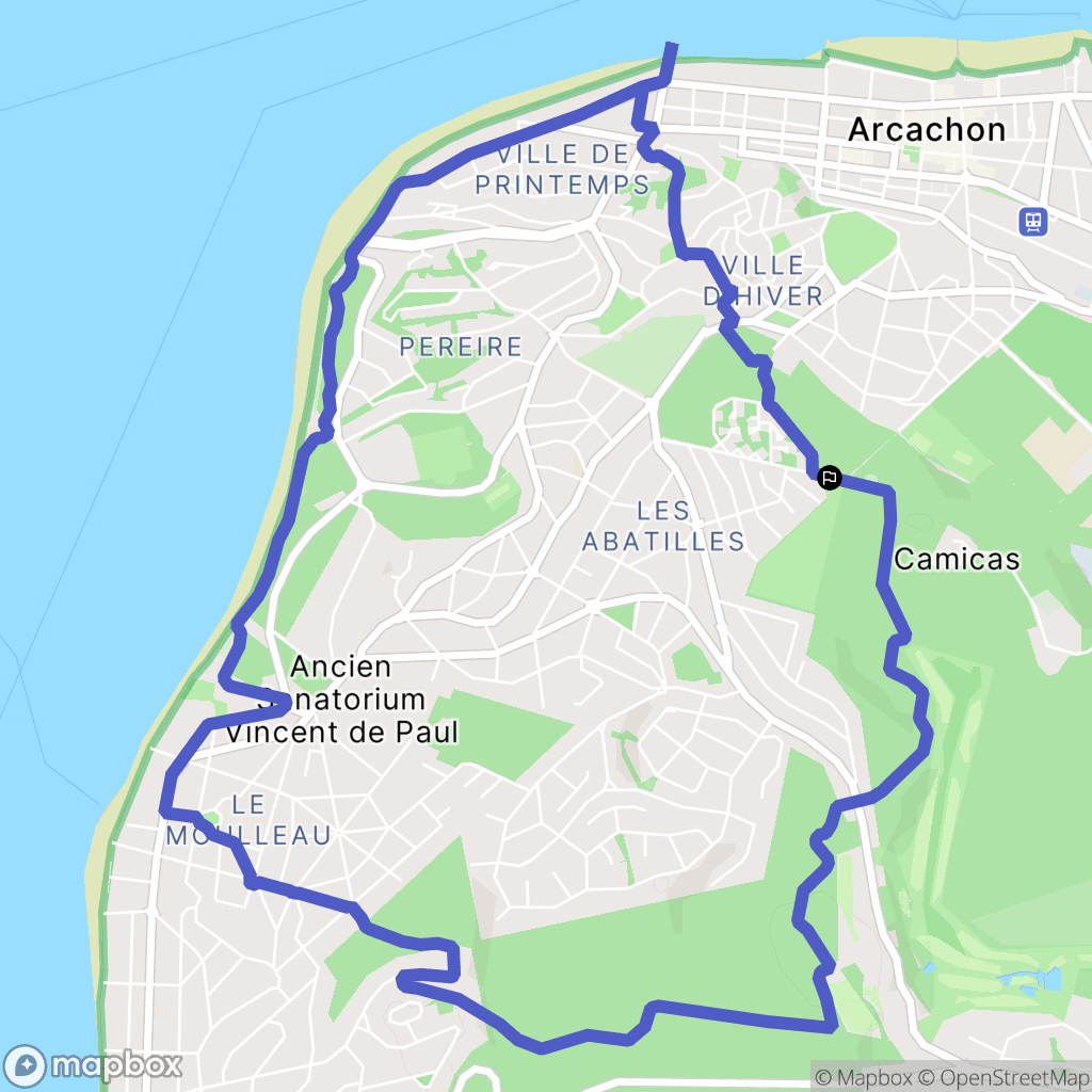 Arcachon: routekaart voor buitenactiviteiten - France