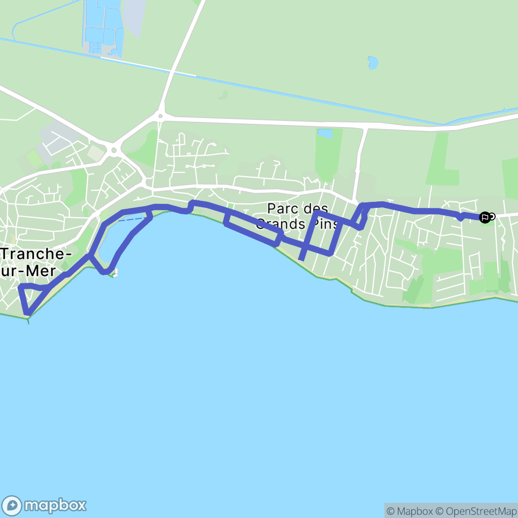 La-Tranche-Sur-Mer: routekaart voor buitenactiviteiten - France