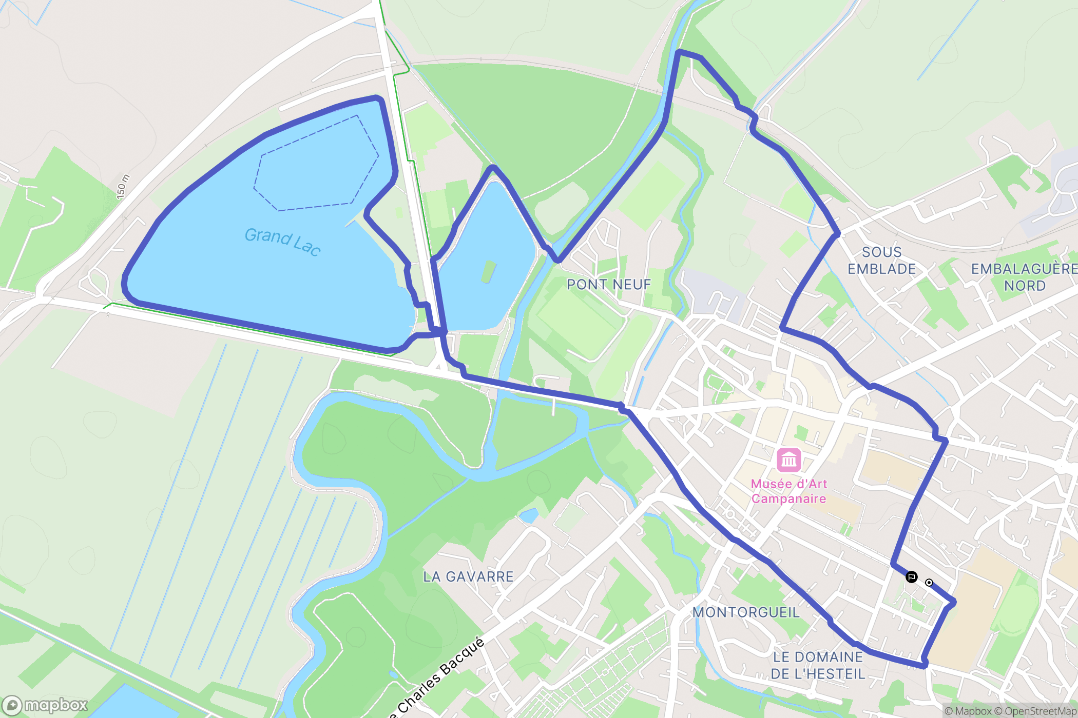 L'Isle Jourdain: routekaart voor buitenactiviteiten - France