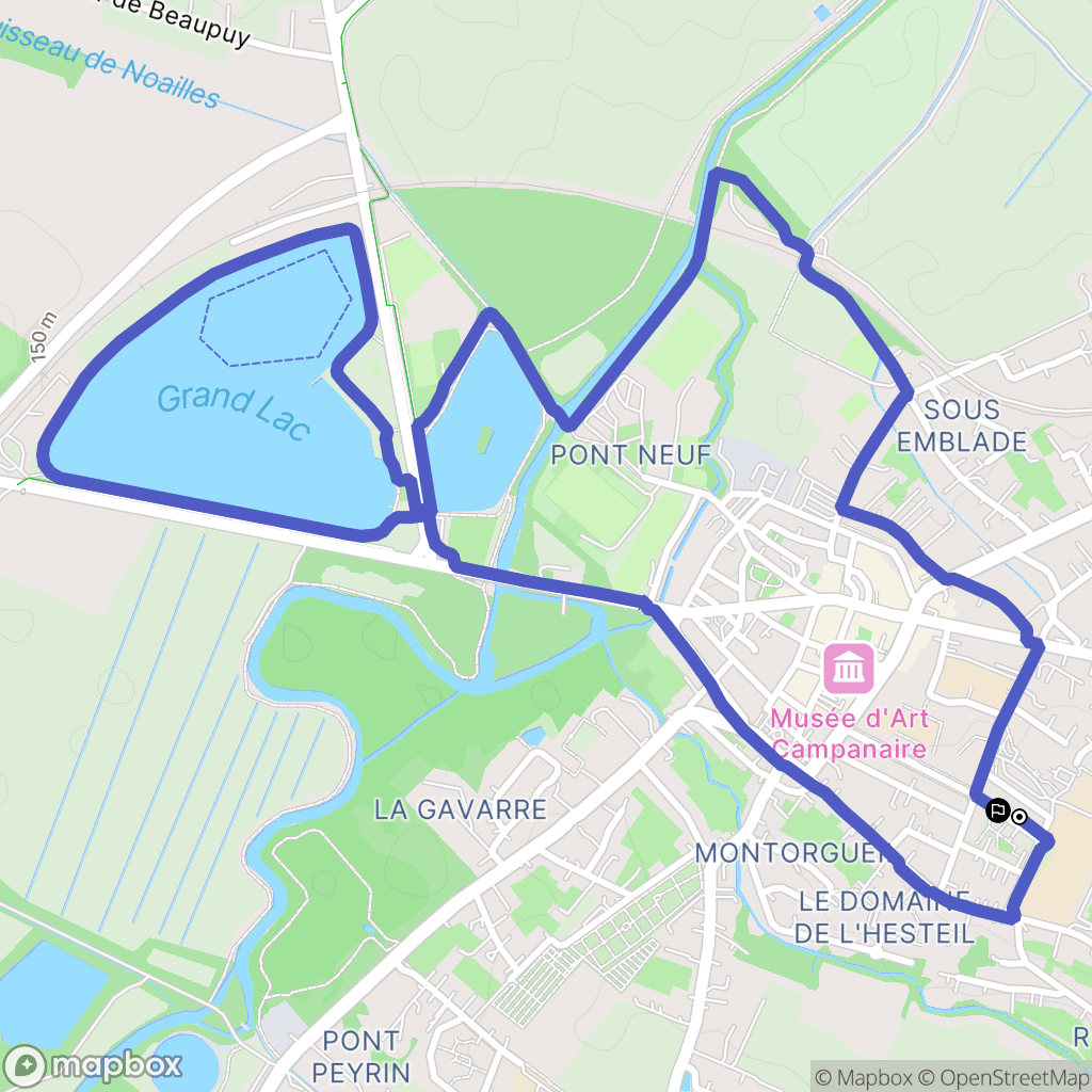 L'Isle Jourdain: routekaart voor buitenactiviteiten - France