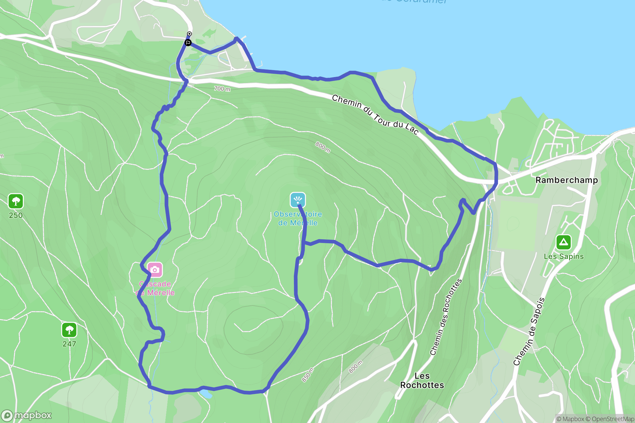 Gerardmer: routekaart voor buitenactiviteiten - France