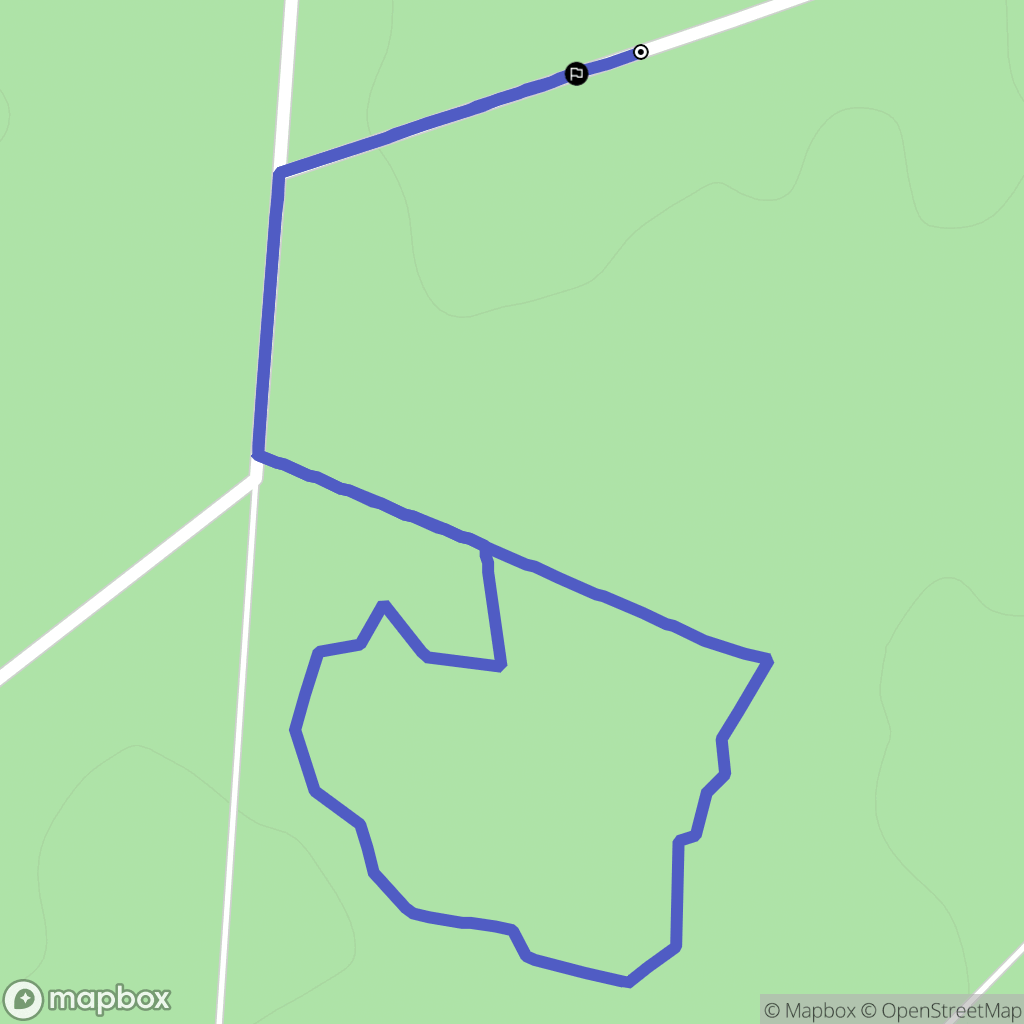 Louvemont : carte du parcours de randonnée - France