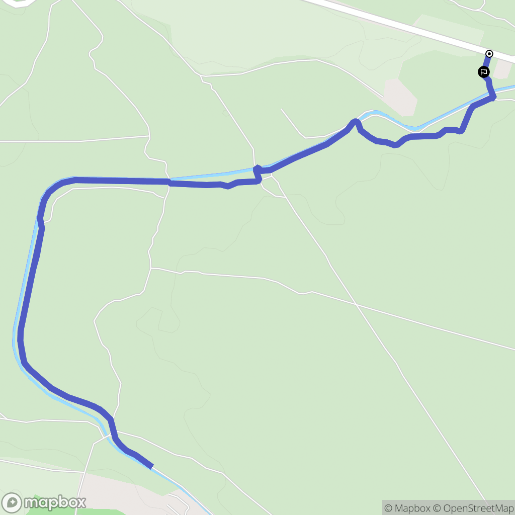 La Barben : carte du parcours de randonnée - France