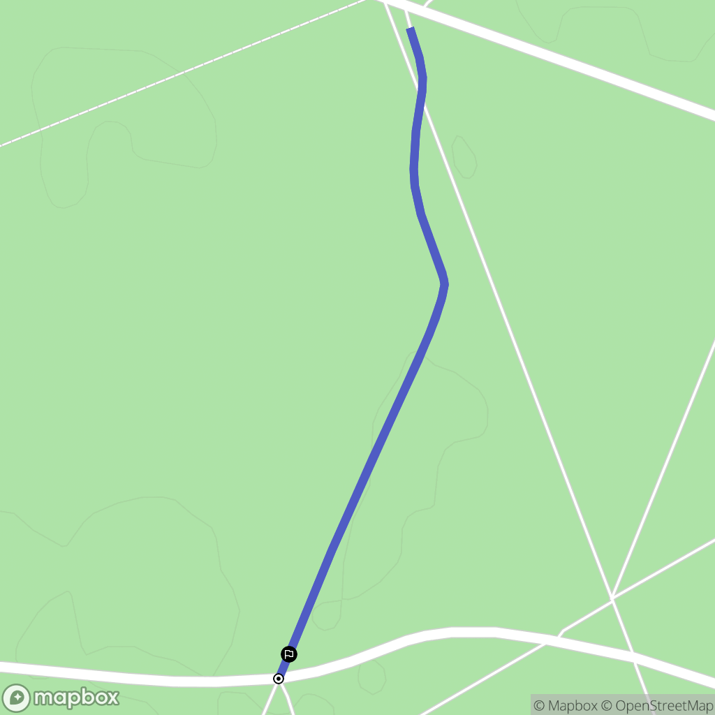 Valençay : carte du parcours de randonnée - France