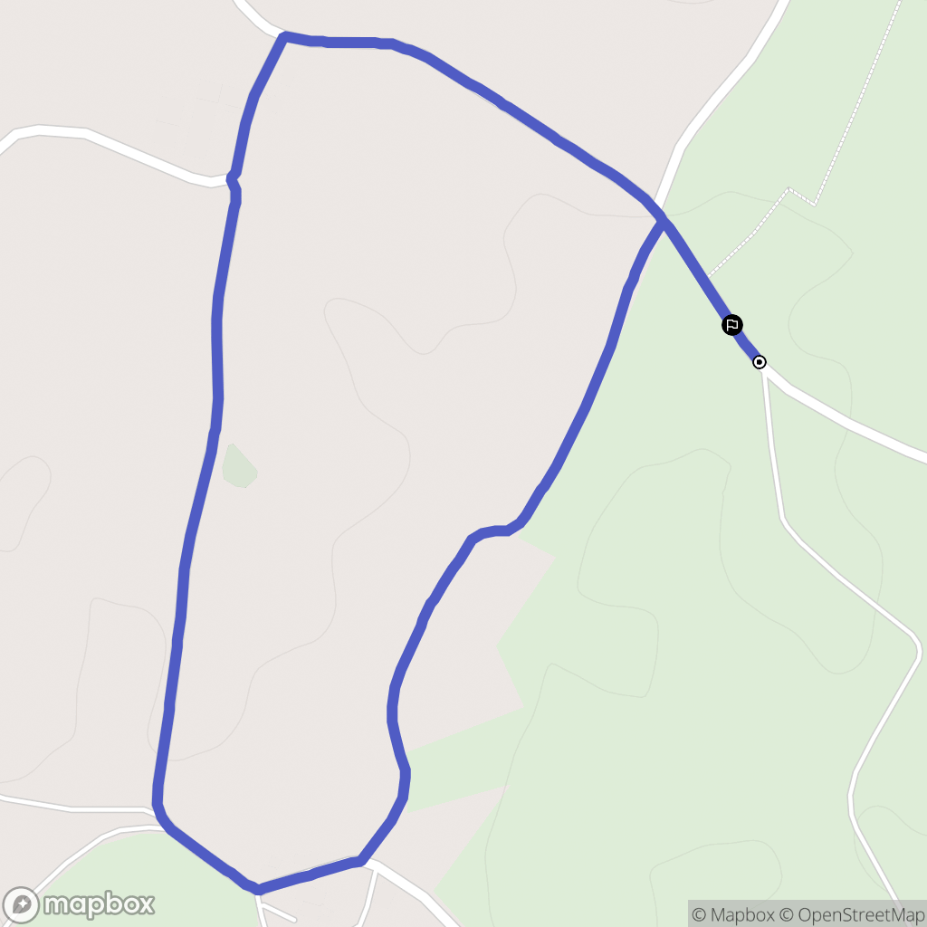 Aubigny-Les Clouzeaux : carte du parcours de randonnée - France