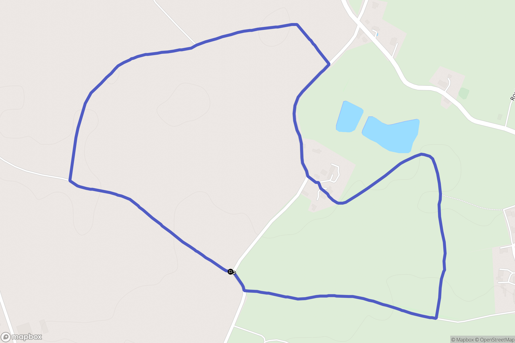 Aubigny-Les Clouzeaux : carte du parcours de randonnée - France