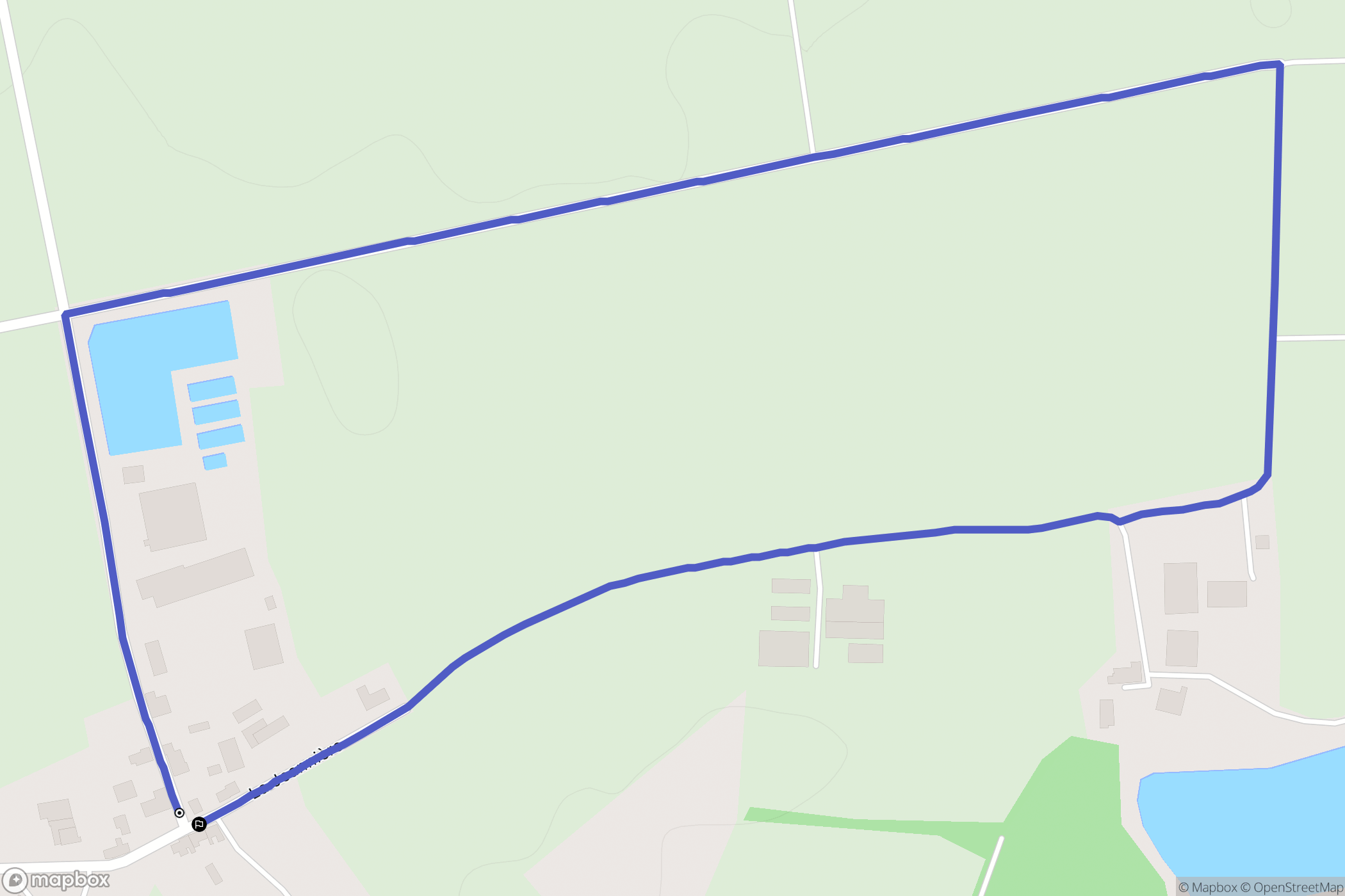 Nieul-le-Dolent : carte du parcours de randonnée - France