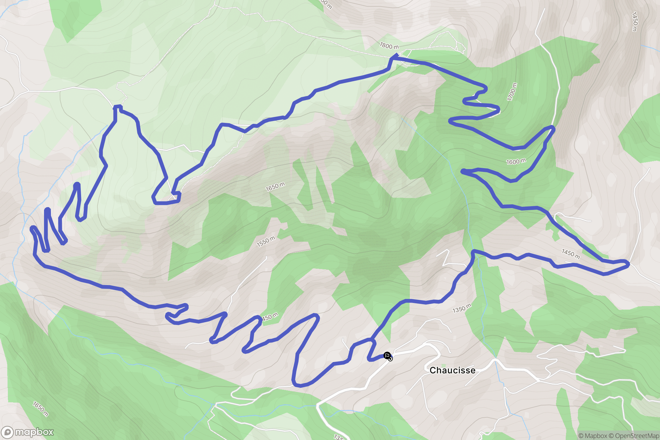 Saint Nicolas la Chapelle: routekaart voor buitenactiviteiten - France