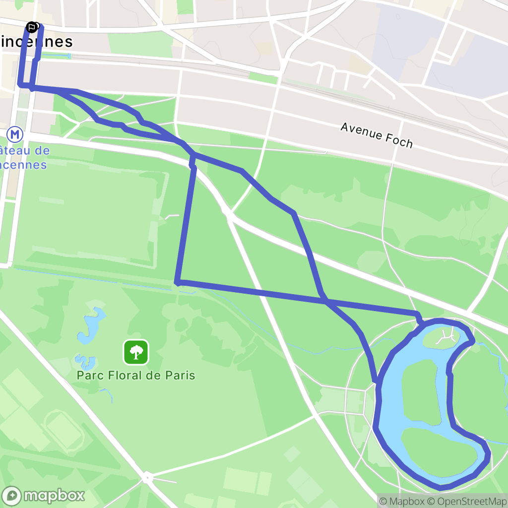 vincennes: routekaart voor buitenactiviteiten - France