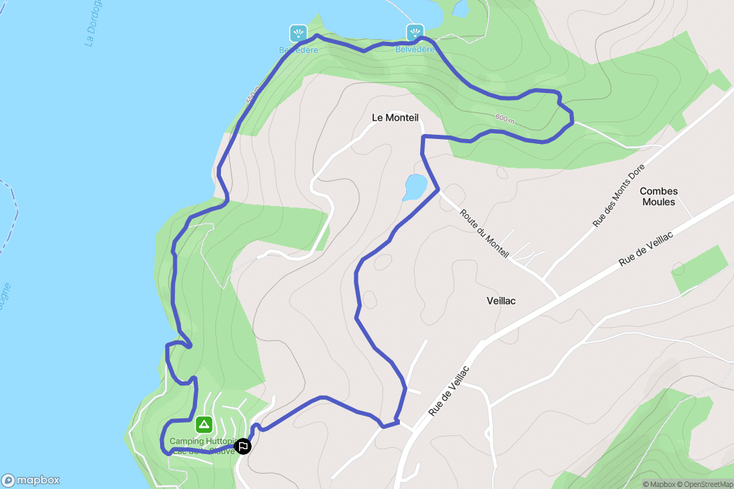 Lanobre: routekaart voor buitenactiviteiten - France